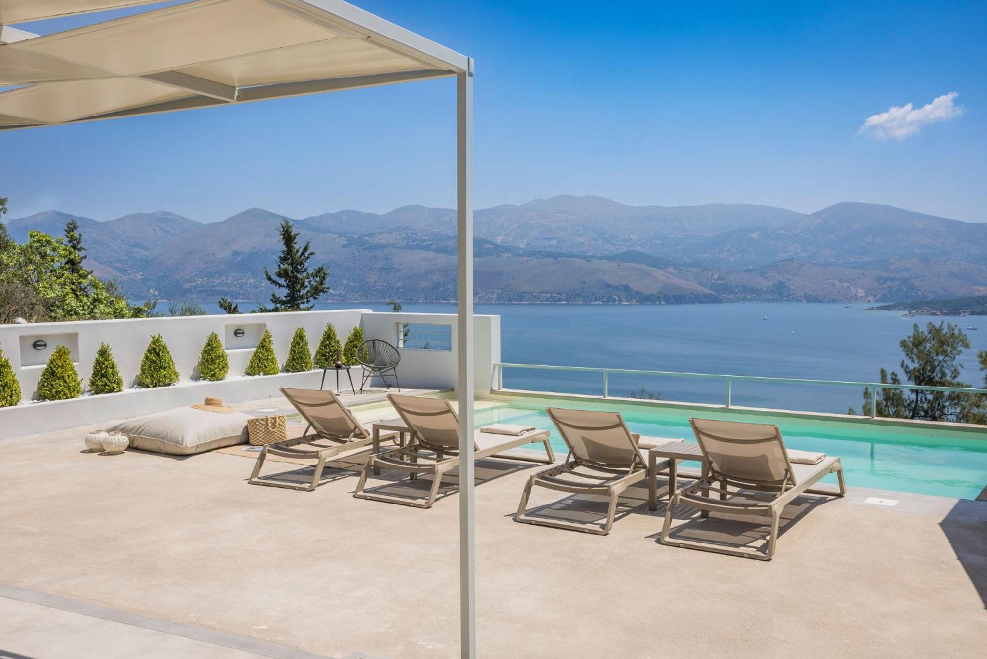 Villa Mirto - Iris Sunset Villas Lepedha Bagian luar foto