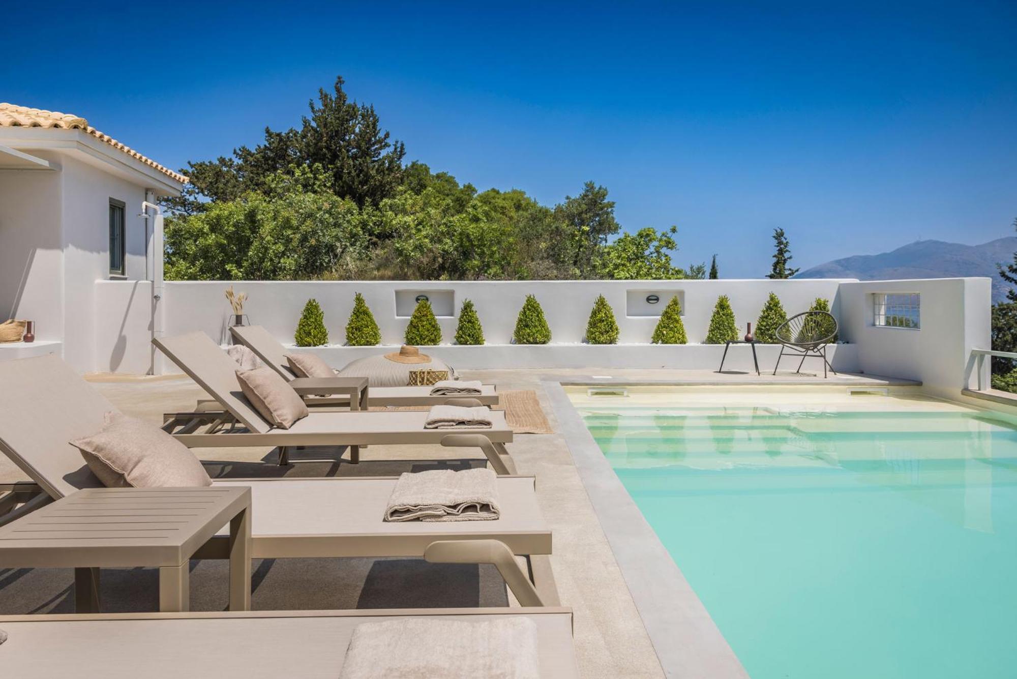 Villa Mirto - Iris Sunset Villas Lepedha Bagian luar foto