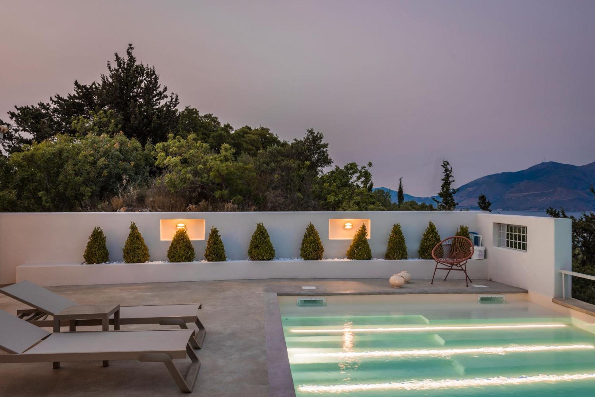 Villa Mirto - Iris Sunset Villas Lepedha Bagian luar foto