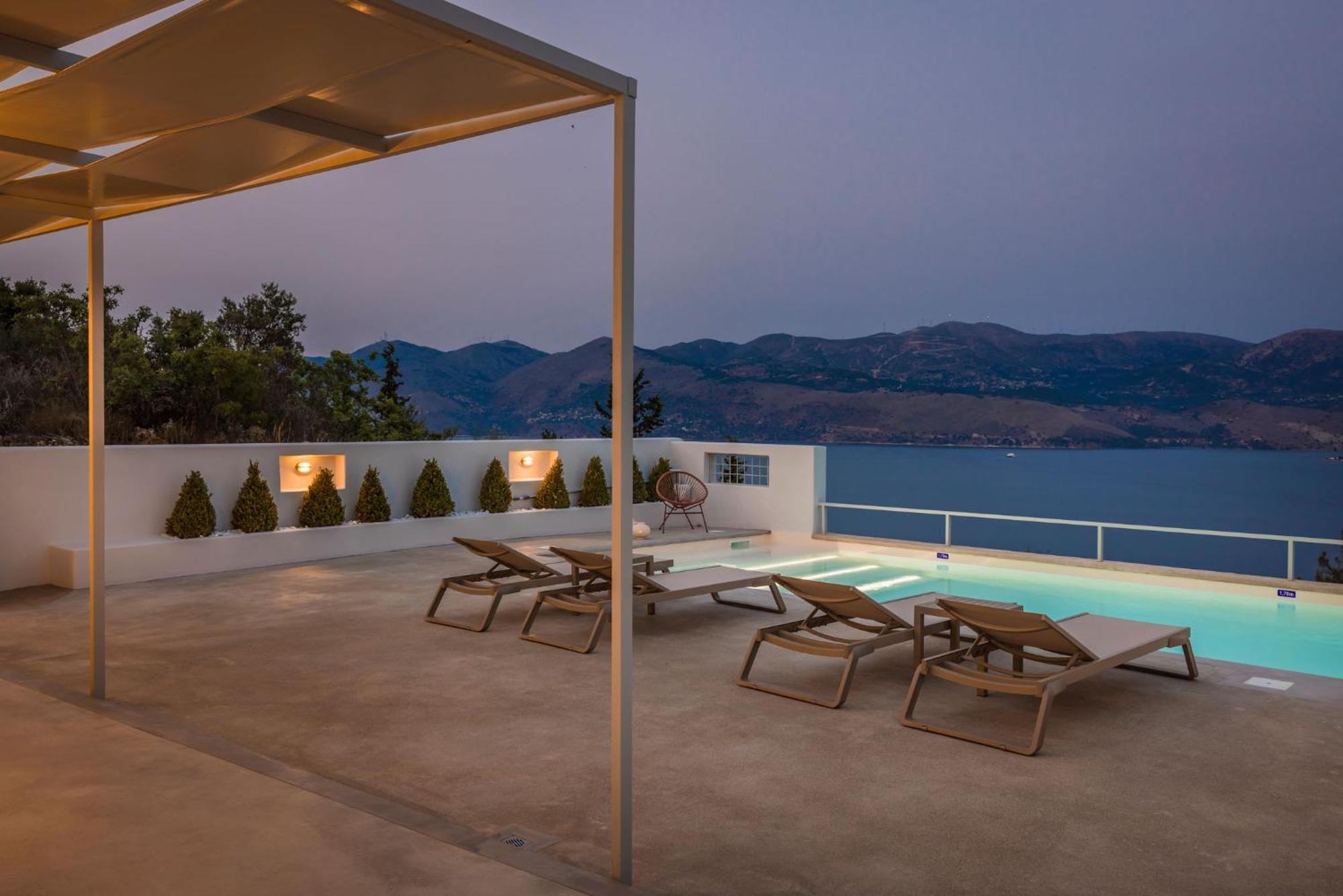 Villa Mirto - Iris Sunset Villas Lepedha Bagian luar foto